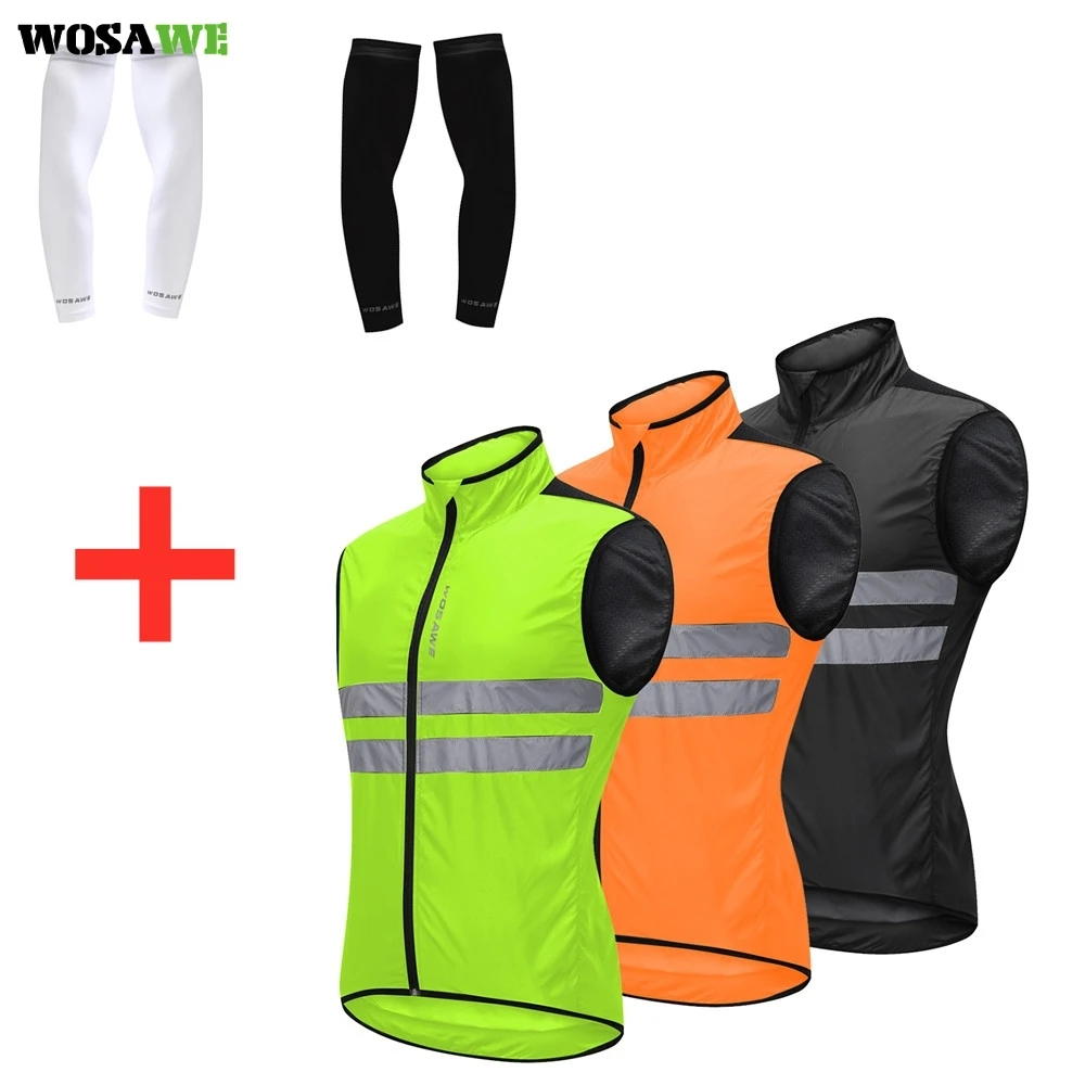 Женский жилет для велоспорта WOSAWE быстросохнущая Спортивная Светоотражающая
