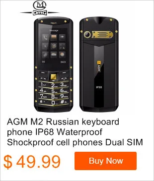 Русская клавиатура IP67 водонепроницаемый ударопрочный мобильный телефон домофон фонарик FM Dual SIM PTT Walkie talkie сотовые телефоны F8