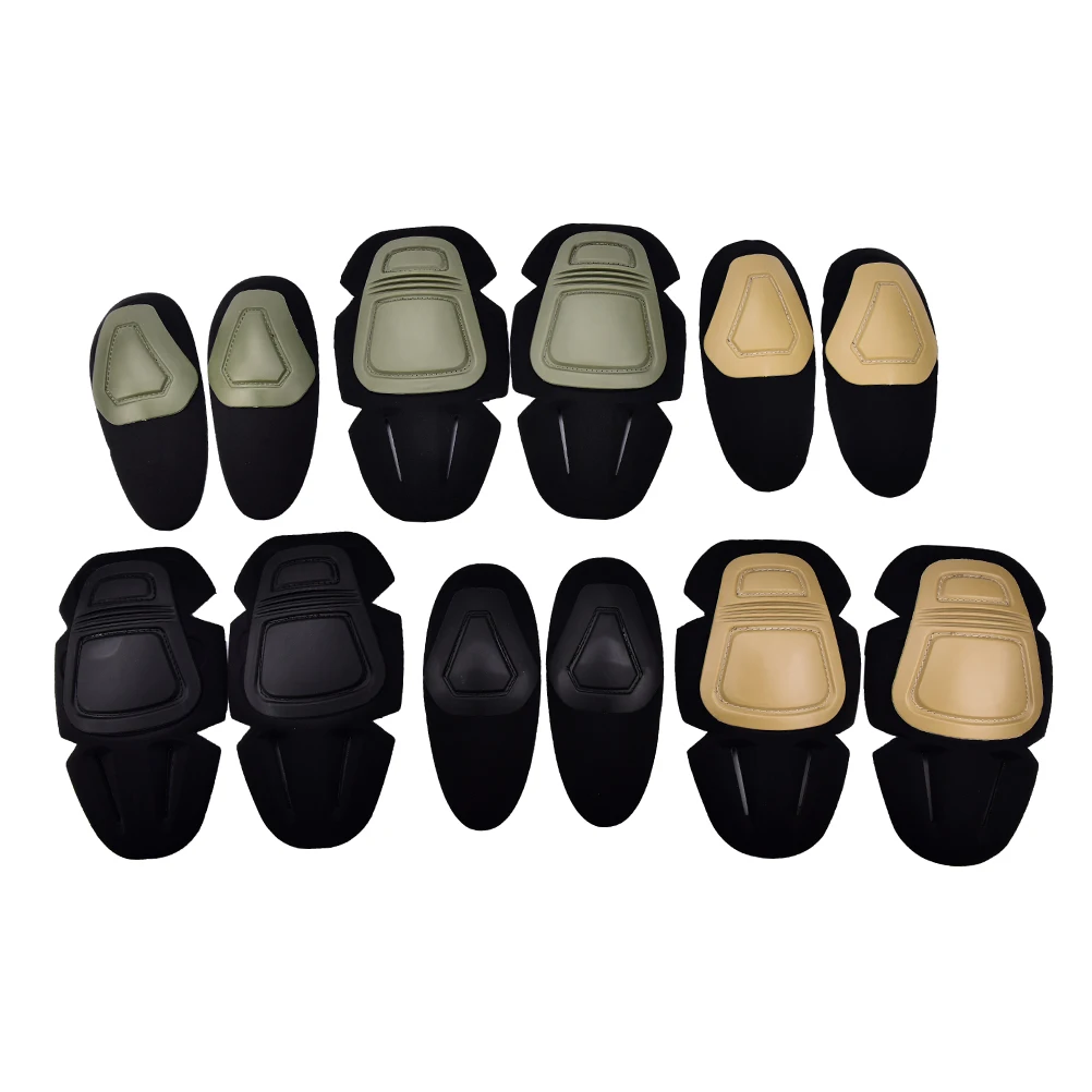 3 вида цветов тактические наколенники и налокотники набор пейнтбол страйкбол