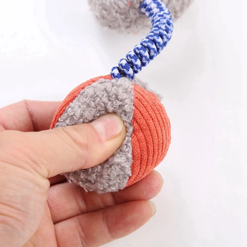 

Pet Interactive Toy For Cats Dogs Puppy Playing Exercise Supplies Plush Animal Doll
