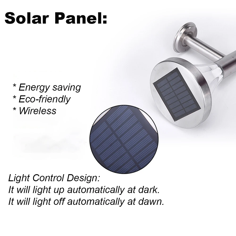 Современная настенная лампа на солнечной батарее уличный водонепроницаемый