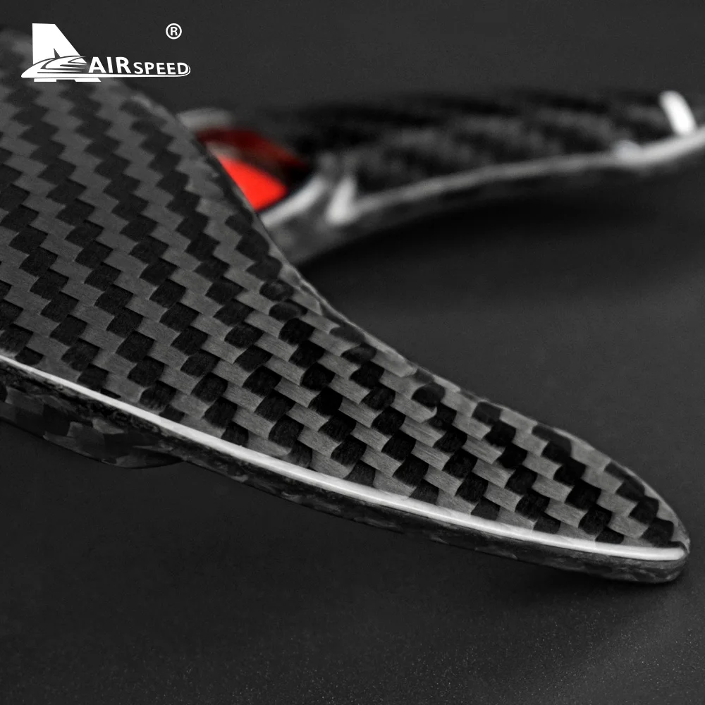 Автомобильный рычаг переключения передач на руль из углеродного волокна для Toyota