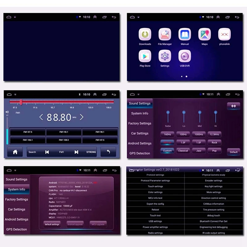 Android автомобильное радио для Mitsubishi Lancer 10 дюймов 1024x600 четырехъядерный Wifi Bluetooth