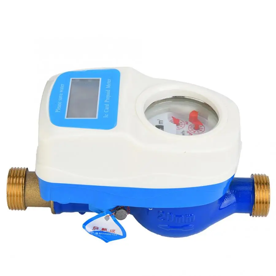 LXSK 20E счетчик воды домашний сад ЖК умный водонепроницаемый водопровод