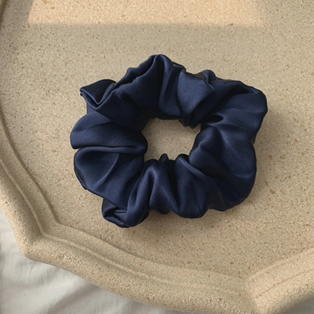 Модная женская бархатная резинка для волос прекрасные атласные резинки яркие