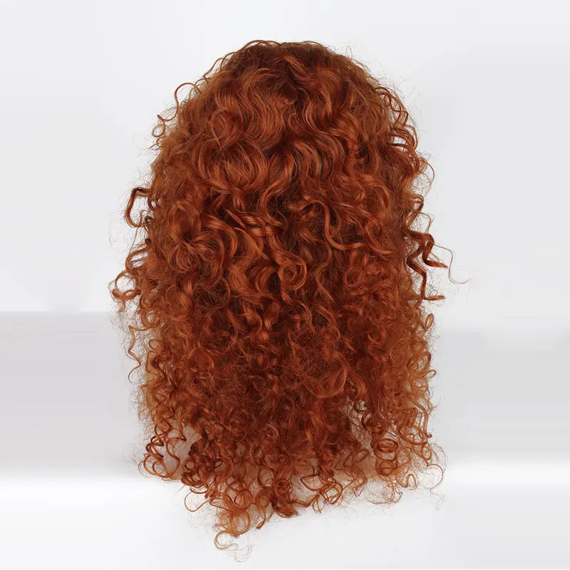 Brave Cosplay Wigs Princess Merida Heat Resistant Synthetic Wig Halloween Carnival Party Women | Тематическая одежда и