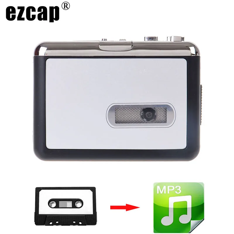 Оригинал Ezcap аудио записывающее устройство USB Кассетная лента в MP3 конвертер Walkman