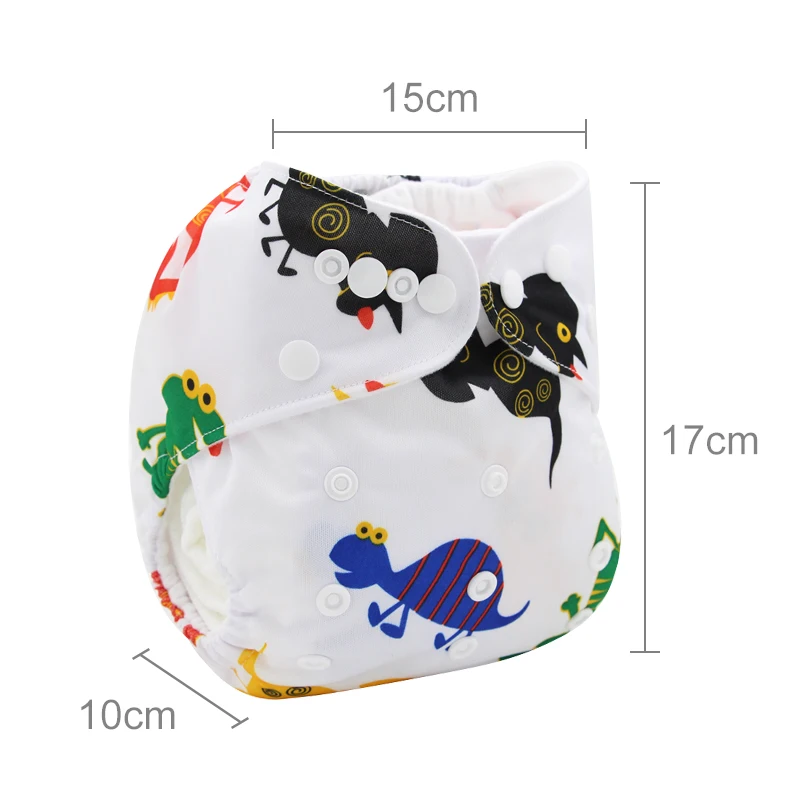 Risunnybaby детские подгузники моющиеся Регулируемые Многоразовые Дышащие