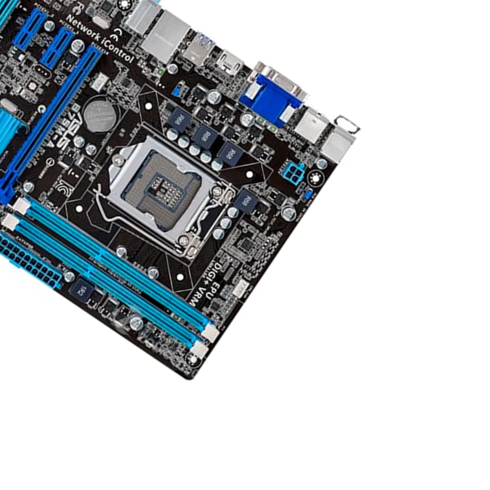 Asus B75M A настольная материнская плата B75 разъем LGA 1155 для i3 i5 i7 DDR3 16 Гб SATA3 USB3.0 HDMI Micro ATX
