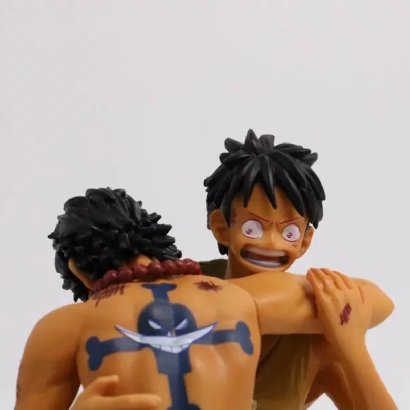 

New 2pcs/set Anime One Piece DRAMATIC SHOWCASE Luffy Ace 5th Season vol.1 PVC Action Figure Collection Model Toys for gift