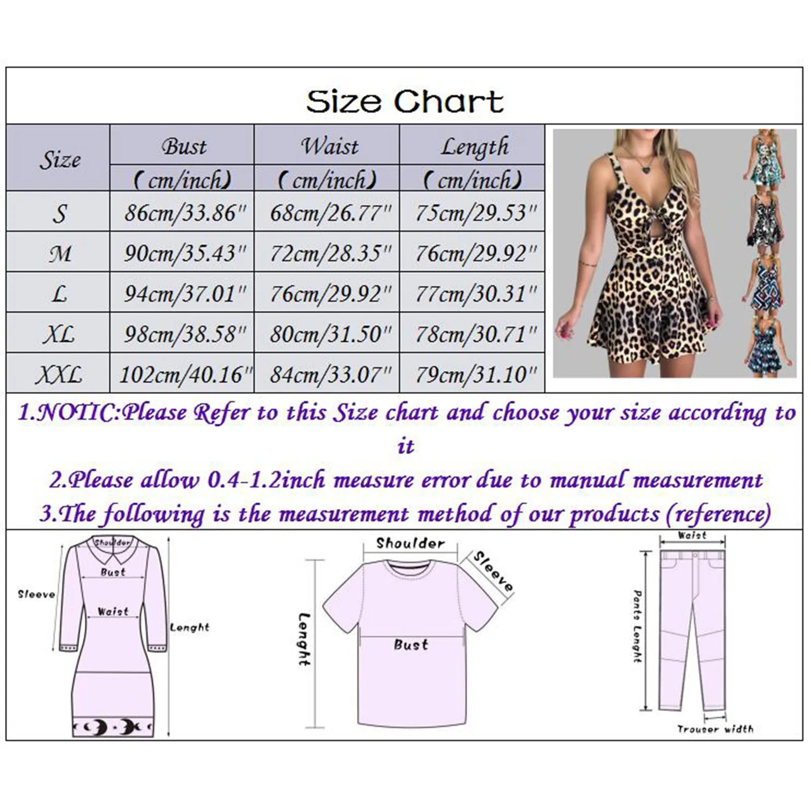 

Women's Sexy Suspender Chest Bow Tie Leopard Print Sling Mini Playsuit Culottes Pantalones De Mujer Verano 2021 Talla Grande