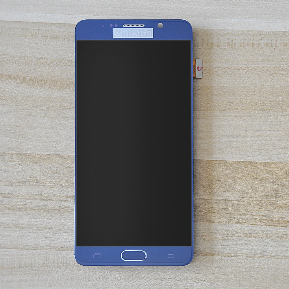 Супер AMOLED для SAMSUNG GALAXY Note 5 ЖК-дисплей N9200 N920F N920T N920A N920V lcd кодирующий преобразователь сенсорного экрана в сборе