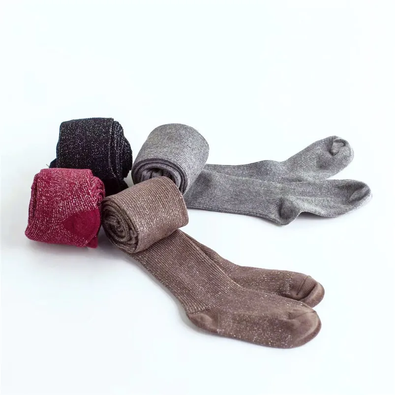 Детские осенне зимние колготки в рубчик для детей 0 6 лет|Колготки и чулки| |