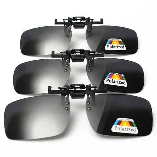 

Поляризованные солнцезащитные очки с серыми линзами на защелке для вождения с защитой от ультрафиолета UV 380