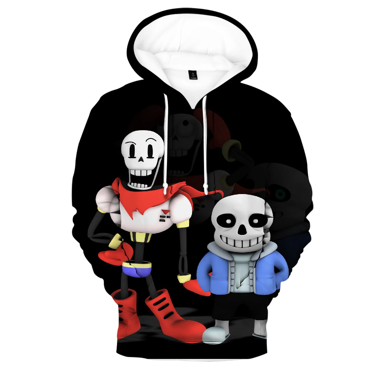 Толстовка Мужская/женская с 3D-принтом классический свитшот аниме принтом Undertale