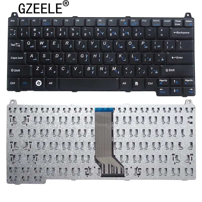 

GZEELE NEW Arabic AR Laptop Keyboard for Dell 1310 1320 1350 1510 2510 M1310 M1510 1520 V1310 V1510 V1318 keyboard BLACK