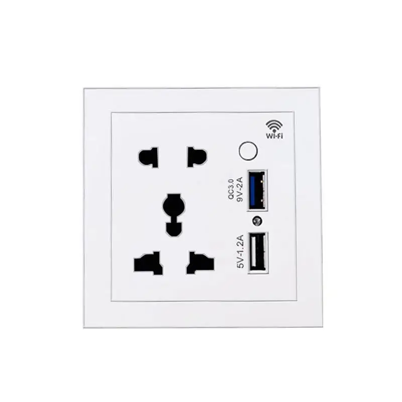 

Graffiti Smart WiFi Socket Multi-Function Voice Control USB Small Xiao-I