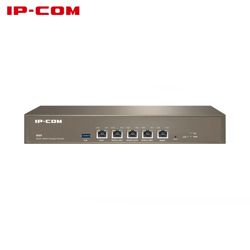 Фотоаппарат IP-COM M80 на 300 человек 5*10/100/1000 м порт RJ45 поддержки VPN/QOS Plug and Play