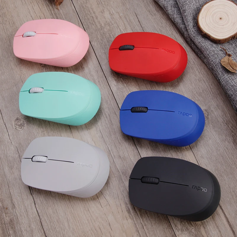 Rapoo 2.4G Wireless Bluetooth Mini Small And Middle Hand Mouse For Computer PC Tablet Pad Laptop Notebook Desktop Office Mause