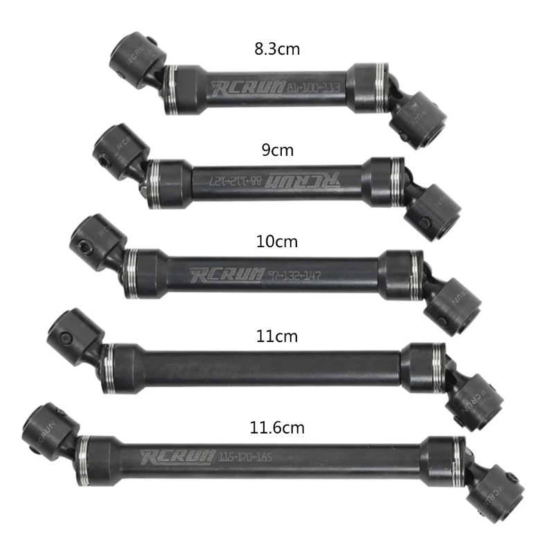 

Metal CVD Drive Shaft Adjustable Transmission Shaft for SCX10 D90 90046 90047 1/10 RC Rock Crawler Car Modified Parts
