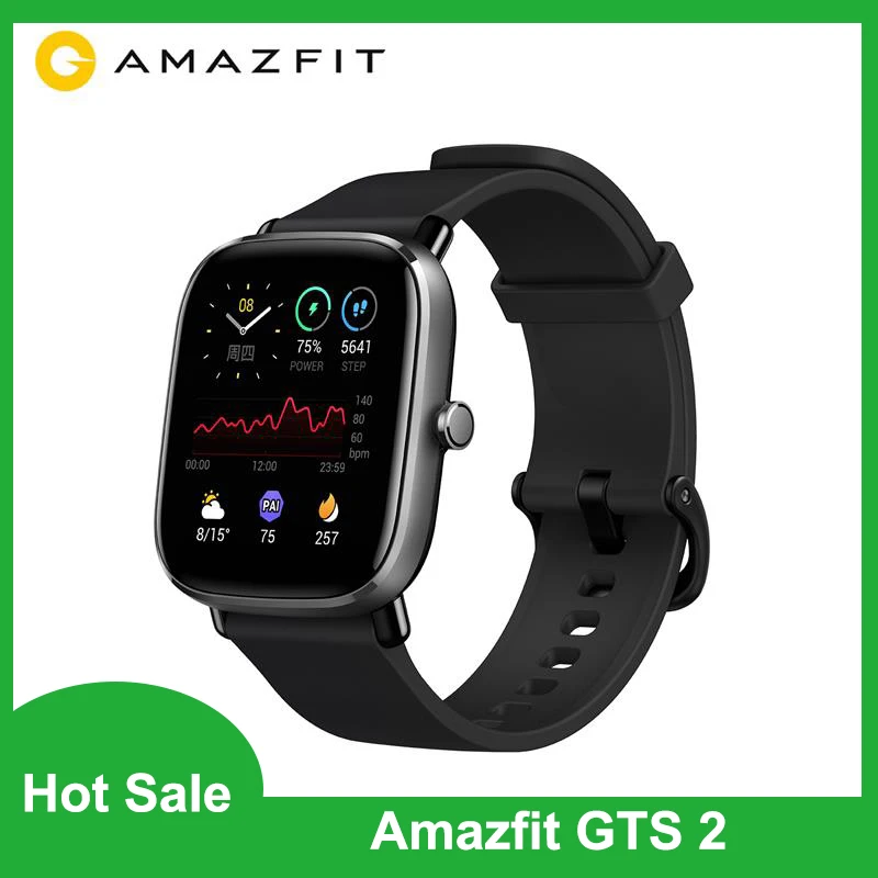 Смарт-часы Amazfit GTS 2 12 спортивных режимов водостойкие до 5 атм | Электроника