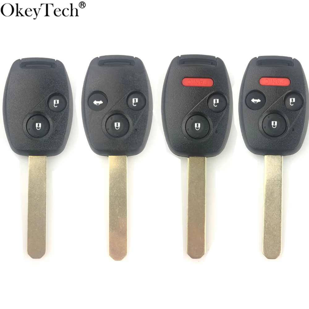 Дистанционный Автомобильный ключ OkeyTech с кнопкой для Honda Accord CRV пилотный