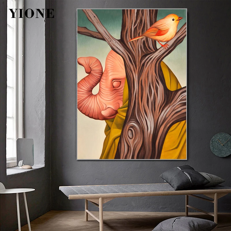 11 видов стилей абстрактный животных художественные плакаты и принты с