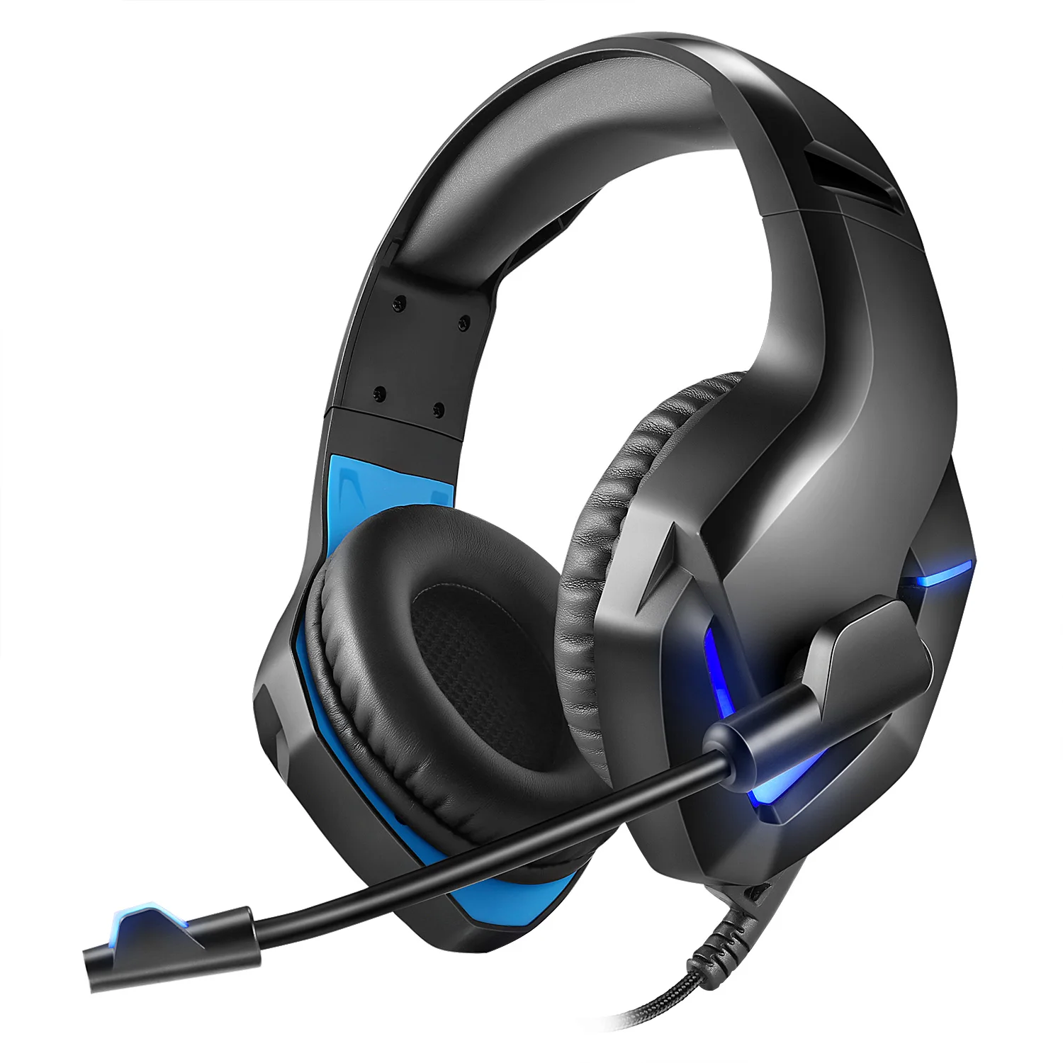 

Computer Headset with Microphone - Wired Gaming Headphones with Boom Mic Office PC Laptop Phone Call PS4 Xbox One DJ