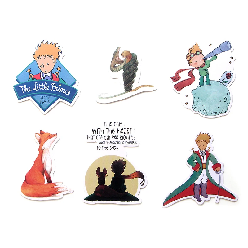 JF870 23 шт./компл. в стиле Маленький принц и с рисунком лисы из мультфильма аниме