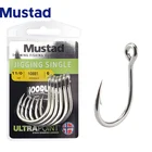 Mustad 10881 Hoodlum Plus Обновление от 10827 модель крючок специально для джиггинга рыболовный круглый крючок
