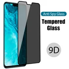 9D полное покрытие конфиденциальности защита экрана для one plus, 8, 7, 7, 6 комплектовпартия, размер 6T Анти-шпион закаленное стекло для телефона пленки