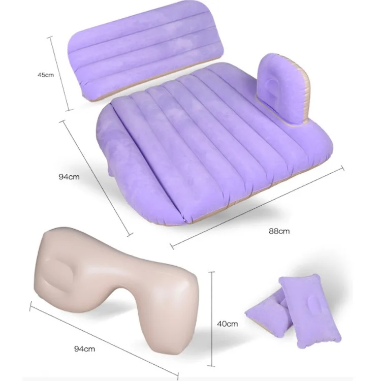 Надувной матрас на кровать для путешествий детская с креплением автомобиль