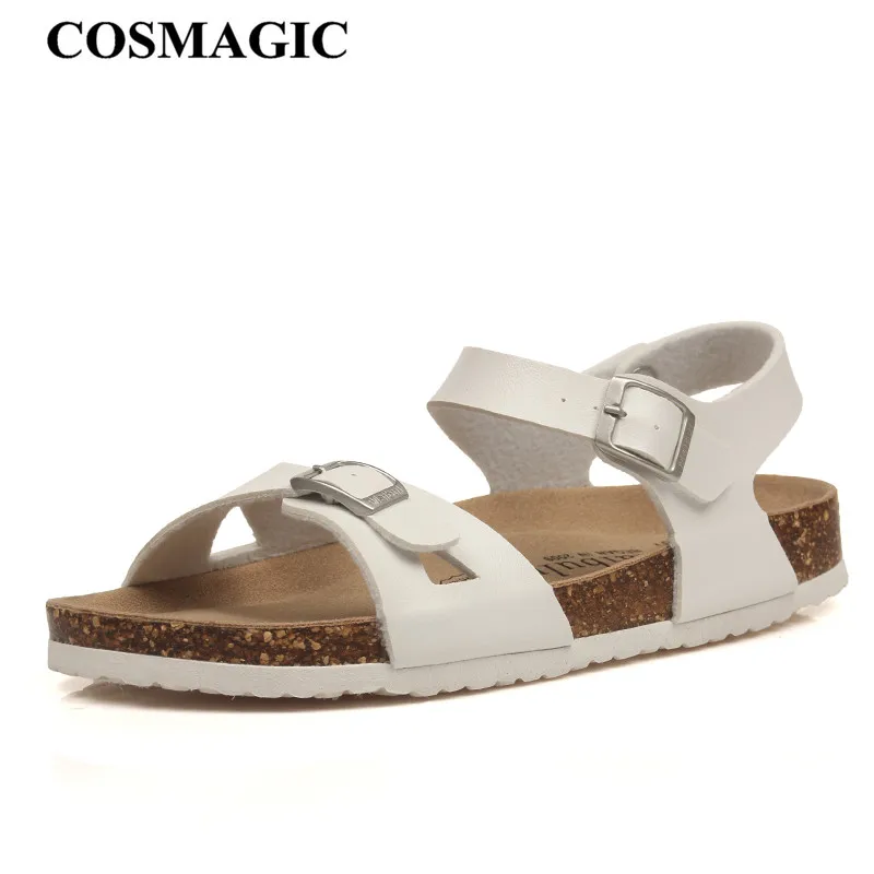 COSMAGIC/Новинка 2021 года Сезон лето Повседневная женская обувь с двойной