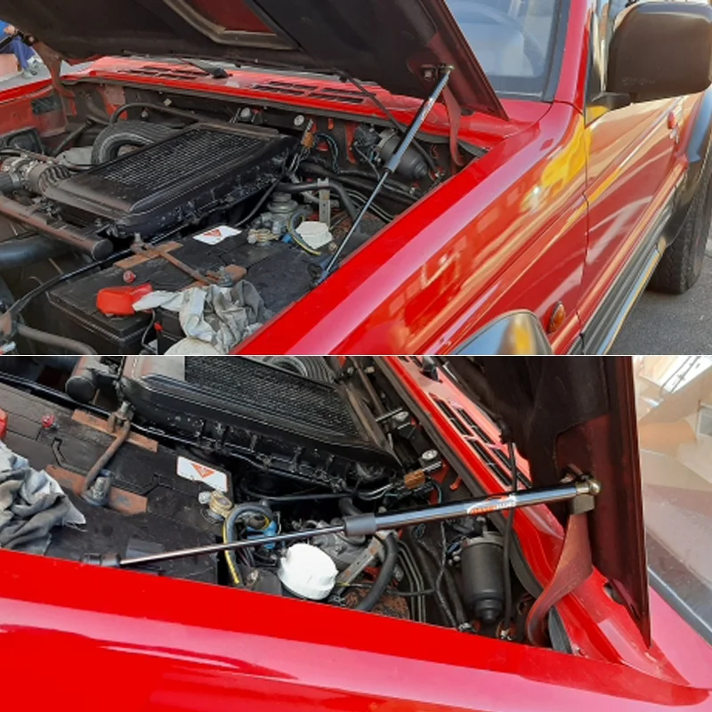 Передняя двигателя Опора капота стержень Газ &quotанти-шок&quot подъемник для Mitsubishi