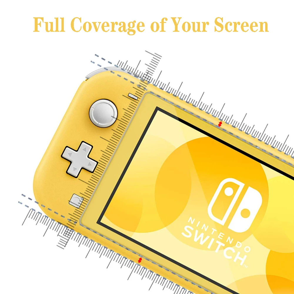 Протектор экрана из закаленного стекла премиум-класса для nintendo Switch Lite NS Защита экрана для kingd Switch Mini аксессуары