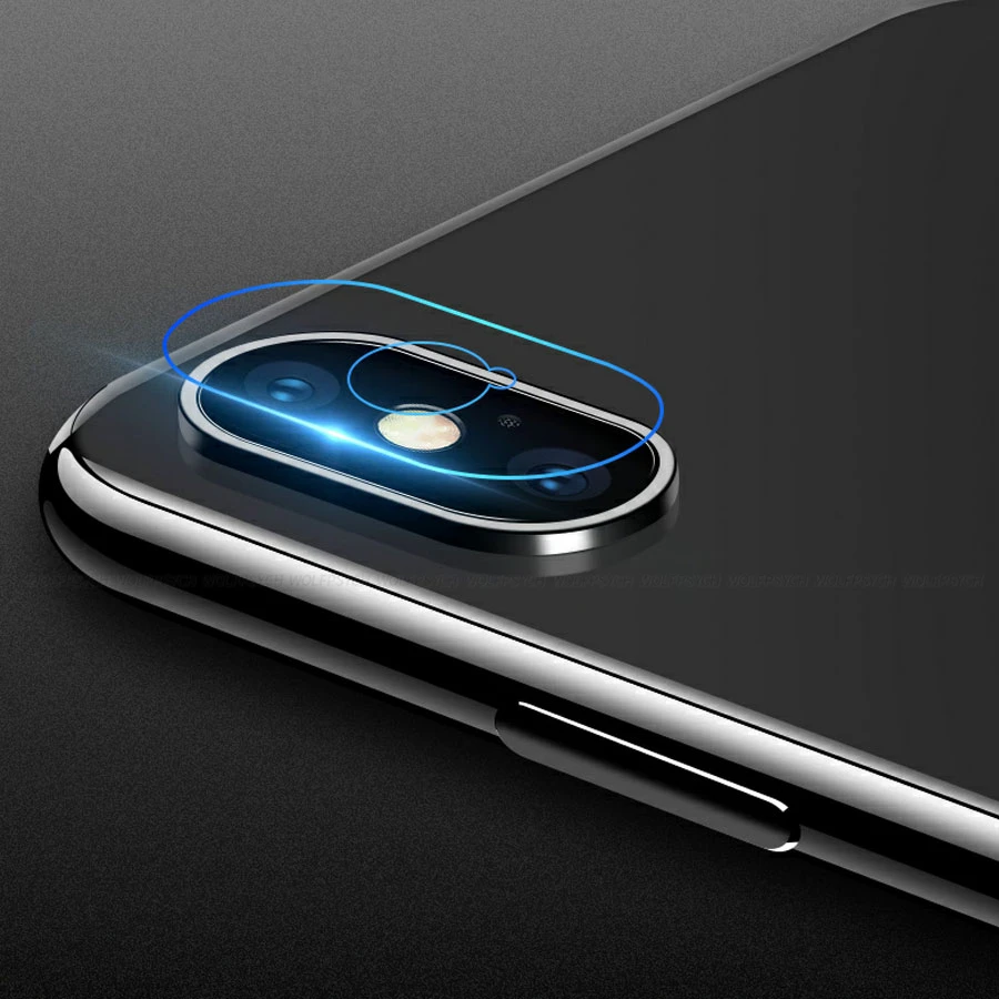 Объектив камеры закаленное стекло для iPhone X XS Max XR 8 7 6 6s Plus 5 5S SE 11 Pro Защита экрана