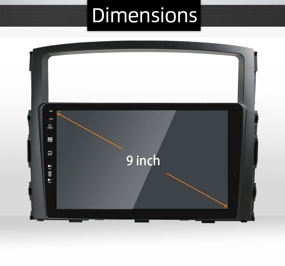 Автомобильный DVD-плеер Bosion DSP Android 10 для Mitsubishi Pajero 4 V80 V90 2004-2016 автомобильное радио