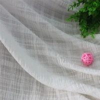 pure cotton crepe striped jacquard fabric