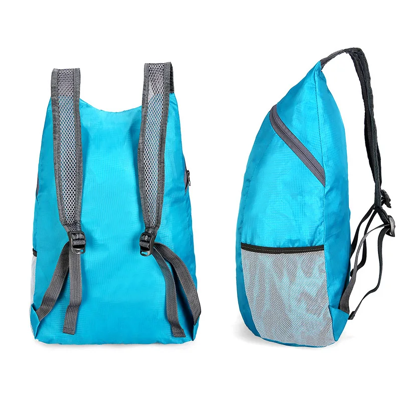 Складной дорожный рюкзак водонепроницаемый ультралегкий уличный ранец для