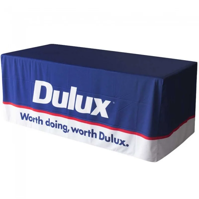 4ft/6ft/8ft Rectangle Trade Exhibition Show Advertising Table Cloth