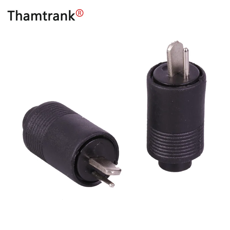 10 шт./лот 2 Pin DIN мужской женский провод разъем динамика контактный Hifi громкий