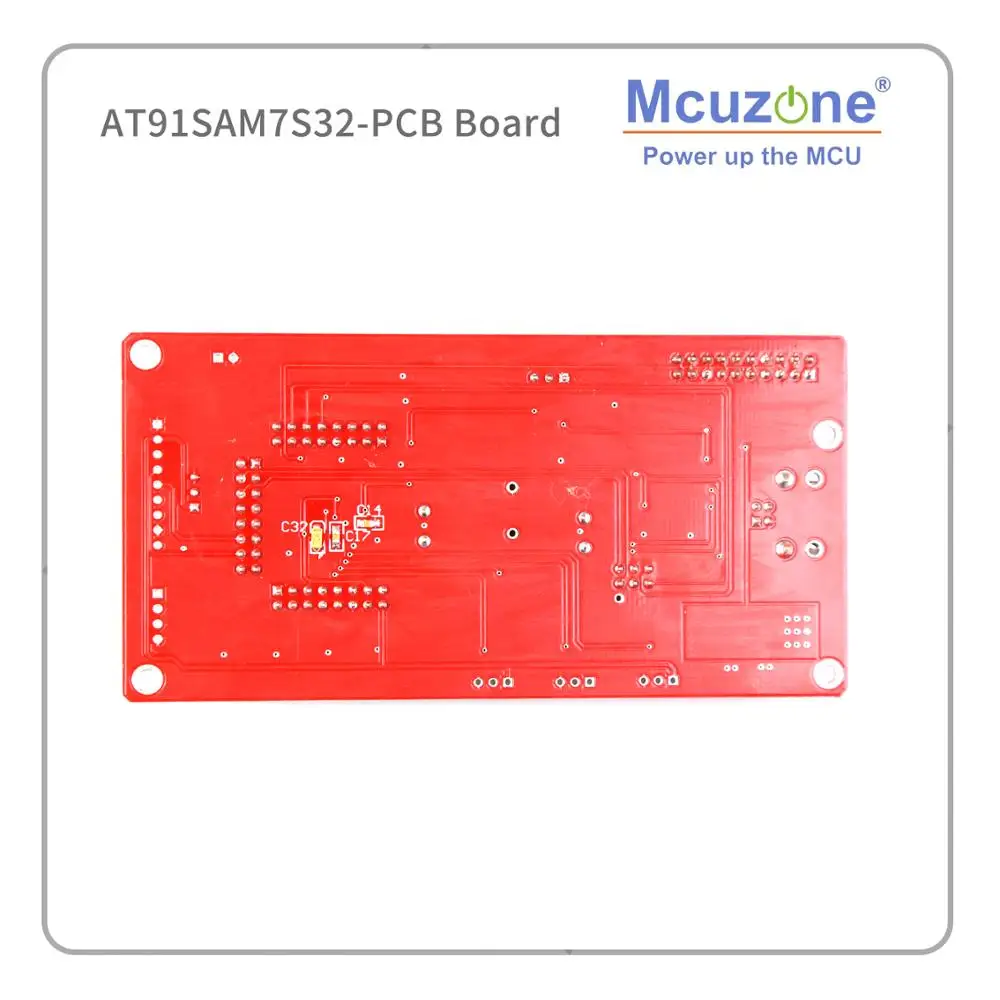 AT91SAM7S32-PCB ARM7 SAMS764 7S32 USART, DBGU, SPI, 8CH 10bit ADC JTAG USB ATMEL  AT91SAM7S32-EK