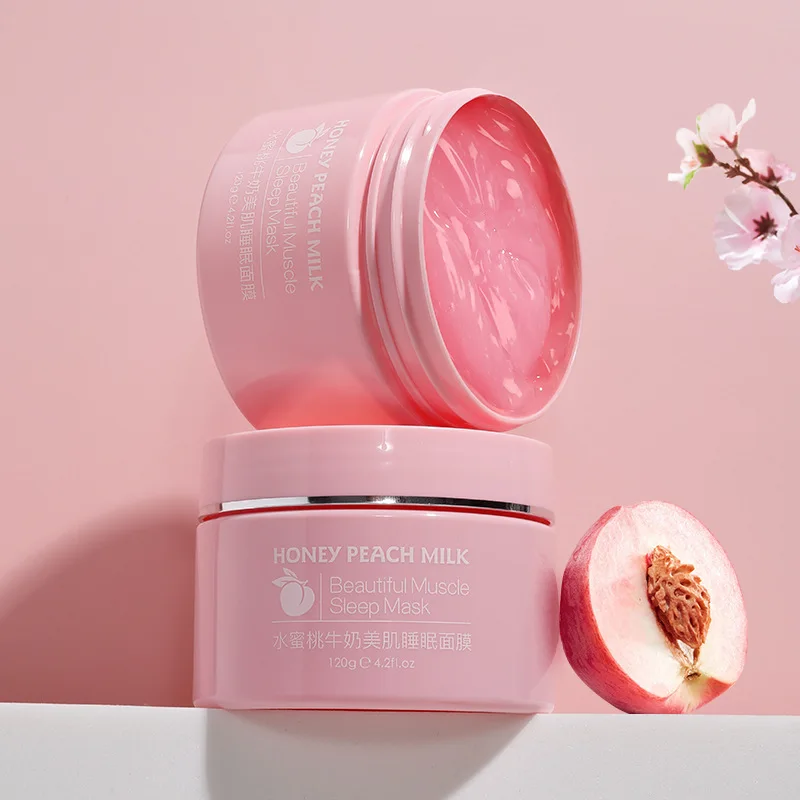 

120g Peach Milk Beauty Sleep Mask for Women No-wash Moisturizing Mask