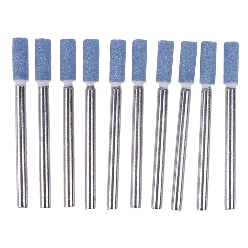 

1/8 Shank 10pcs Abrasive Mounted Stone Set Grinding Burr Wheel For Dremel 4000 3000 Dremel Rotary Tools 4mm/5mm/6mm/8mm/10mm