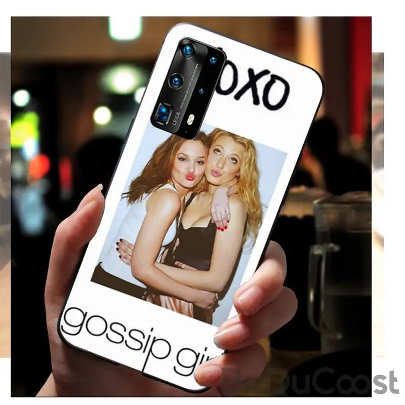 

TV series Gossip Girl Soft Rubber Phone Cover For Huawei P20 P30 P20Pro P20Lite P30Lite Psmart P10 9lite