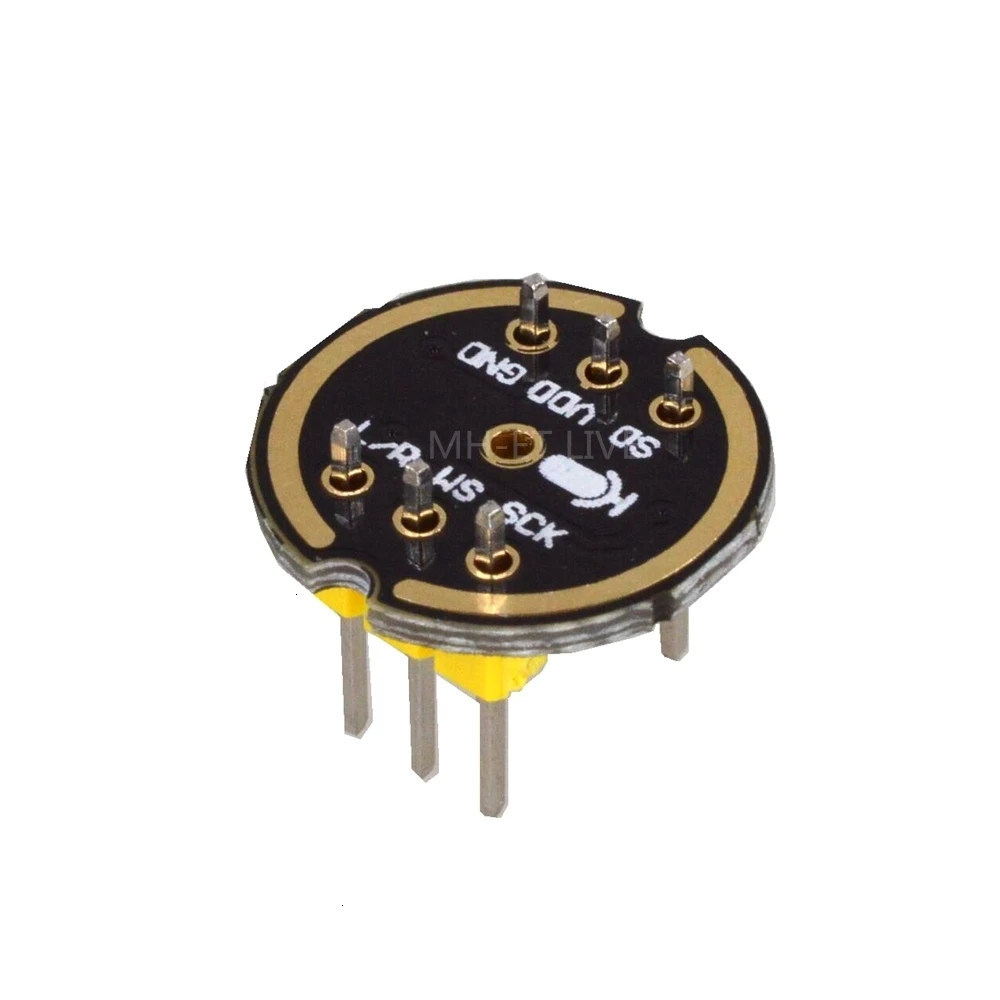 Всенаправленный микрофонный модуль IPS интерфейс INMP441 MEMS Высокая точность низкая мощность ультра малый объем для ESP32