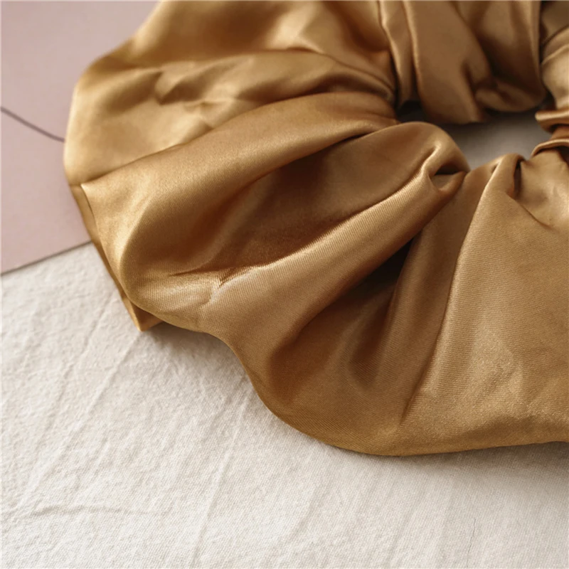 

Oversized Stain Hair Scrunchies Women Big Scrunchie Elastic Hair Bands Girls Headwear Ponytail Holder Hair Ring Hair Ties