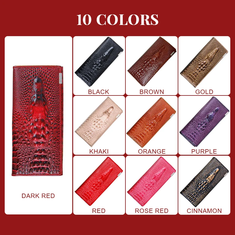 Женский кошелек женские кошельки держатели из натуральной кожи 3D тиснение