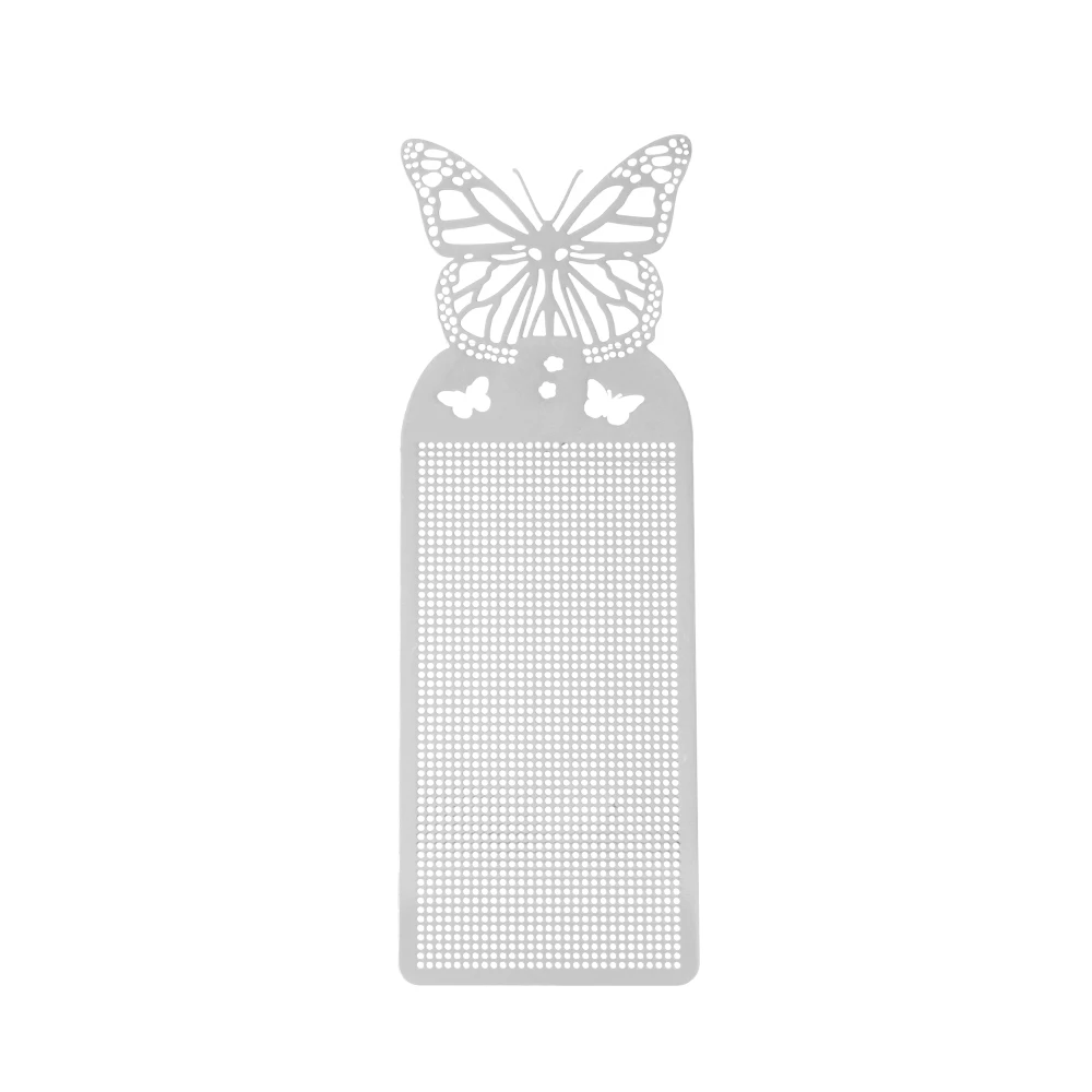 Butterlfy Silver 1 шт. бабочка Сова DIY ремесло Стич крестиком металлическая Закладка серебро Золотой Рукоделие Вышивка ремесла счетный крест-строчка - Цвет: Butterlfy Silver