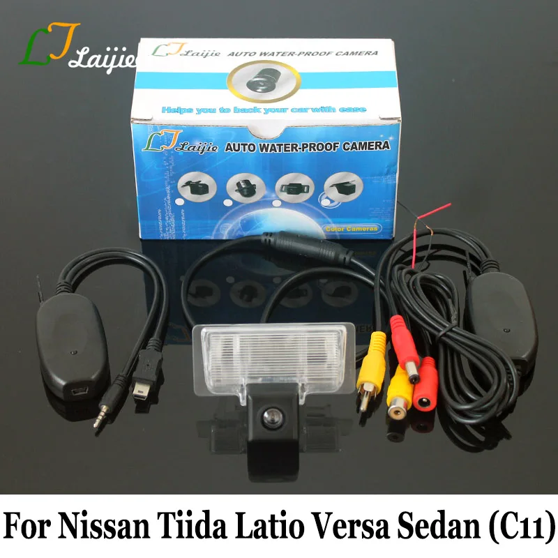 

For Nissan Tiida Latio Versa Sedan C11 SC11 2004~2012 Versa Note E12 2012~2016 HD Wireless Car Rear View Backup Reversing Camera